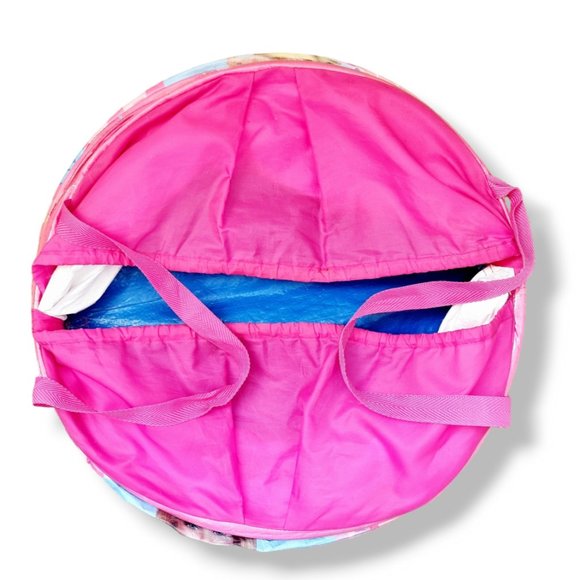 Genuine Y2k Mattel BARBIE Pop up Room Tidy Basket / Laundry Bag / Storage Bag - Picture 5 of 8